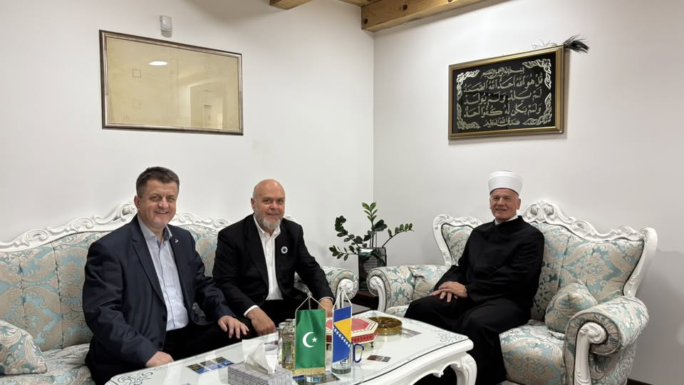 Prof. dr. hfz. Safvet Halilović u posjeti Muftijstvu banjalučkom
