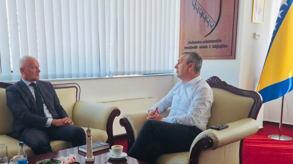 Muftija Smajlović u posjeti ministru Dizdaru