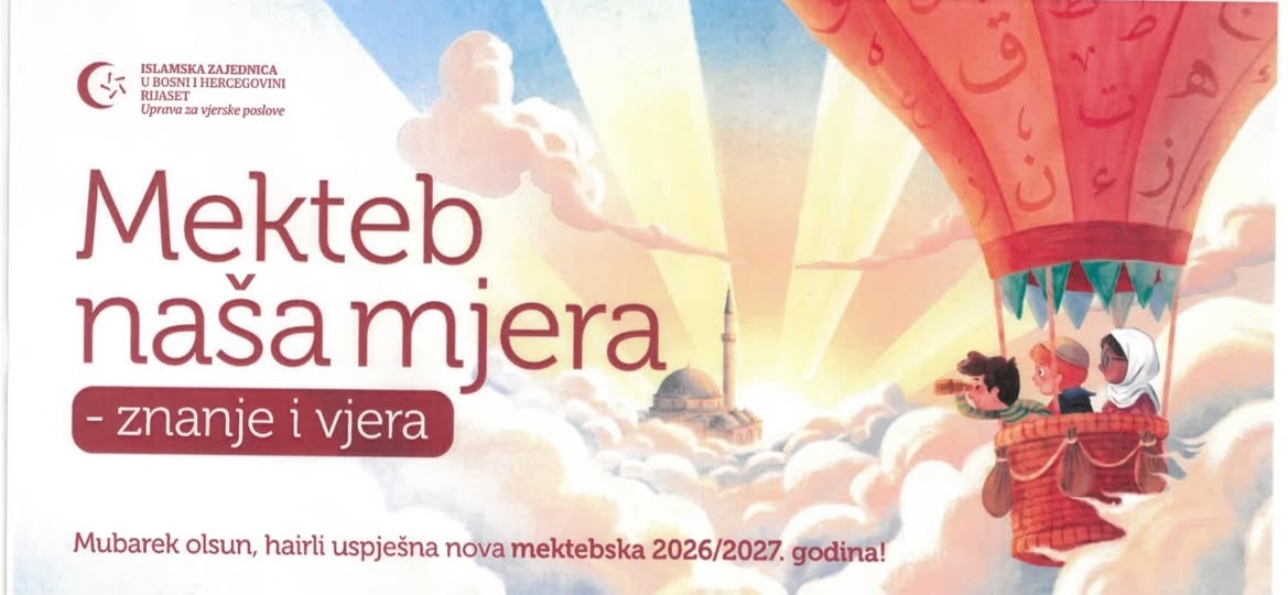 Čestitka povodom nove mektepske i školske 2026/27. godine
