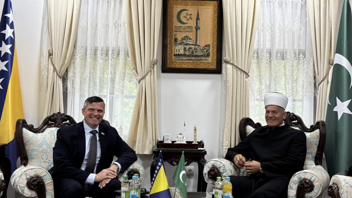 Direktor Ureda Ambasade SAD-a u posjeti Muftijstvu banjalučkom