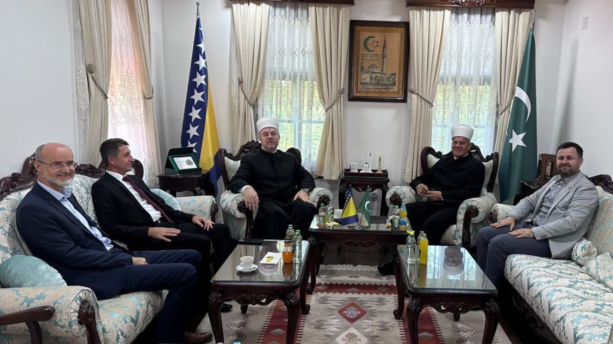 Muftija Smajlović primio prof. dr. hfz. Mensura Malkića
