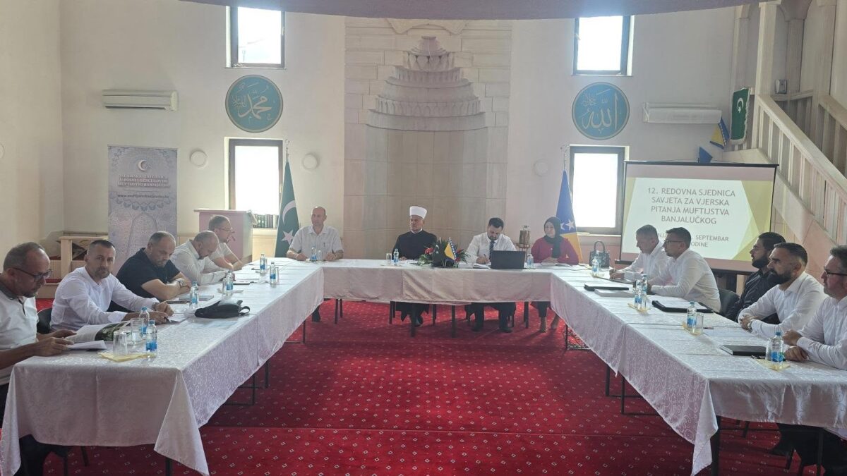 Održana redovna sjednica Savjeta za vjerska pitanja Muftijstva banjalučkog